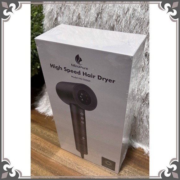 Negative Ionic Hair Blow Dryer High Speed Brushless Motor Hot & Cold Alternating - Picture 3 of 12